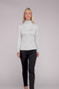 Zenana Ribbed Turtle Neck Long Sleeve Top